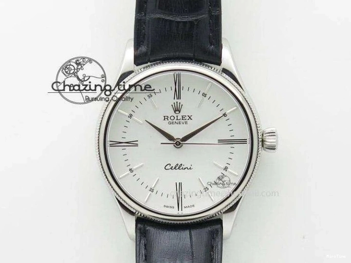 MiroTime 0523 QuickDry DayDate 40 SS GSF Gain Weight Blue Roman Dial Diamonds Bezel on President Bracelet A 1917